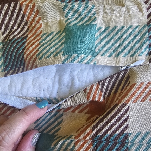 Quilted Pillowcase Shams‎ Pinecone Prairie Country Cabin NWT - Picture 6 of 6